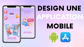 📱Design une Application Mobile Android & IOS | 🎨Prototypage Rapide UX