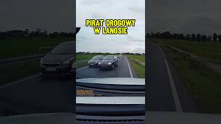 🏴‍☠️ 🚗 Pirat drogowy w Lanosie prosto na czołówkę ⚠️🤯 Już został ukarany… 💸 #piratdrogowy