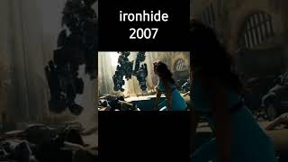 iron hide evolution (1984-2009)