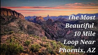 Most Beautiful Hike In Superstition Mountains Boulder Canyon