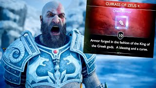 How To Get ZEUS Armor Set - God Of War Ragnarok (New Game Plus)