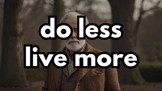 If You're 55-75 Years Old: Please Don't Waste Your Life