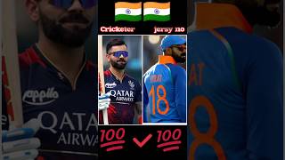 Indian plyer jersy no💯💯#viratkholijersyno#msdhonijersyno#ipl#mi#rcb#csk#yt #virelshorts