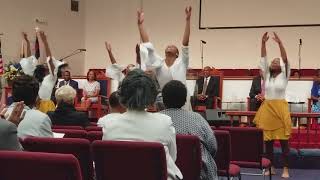 Allen Chapel AME-Dance Ministry- Praise of Zion Dancers-Alabaster Jar-CeCe Winans