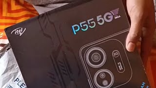 Itel P55 5G smartphone unboxing 6gb ram 128gb rom at 9000