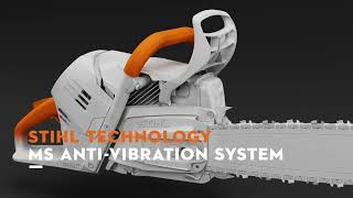 STIHL anti-vibration system for chainsaws