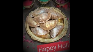 Gujiyas In Making | Happy Holi | #Shorts