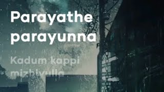 Parayathe Parayunna Kadumkappi Lyrics By Key Zon