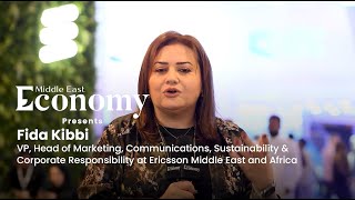 Fida Kibbi, VP, Head of Marketing, Communications, Sustainability & CSR at Ericsson MENA