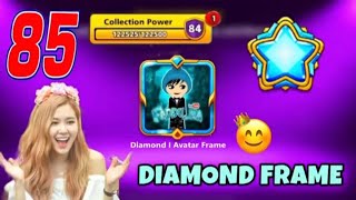 8 Ball Pool - I UNLOCKED DIAMOND AVATAR FRAME | 85 CCP DONE💜