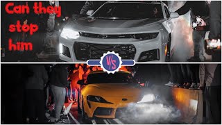 LMP KING ZL1 CAMARO VS NYC FASTEST MK5 SUPRA