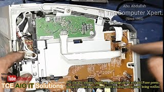 DIY, HP LaserJet P1102 || Panel lights ON, no blink || #HP #canon #repair #printer #toner