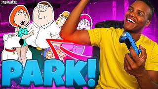 REAL Family Guy SKATEPARK! (Skate 3)