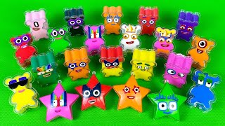 Looking For Numberblocks Clay With Mixed Shapes Slime - Satisfying Slime ASRM