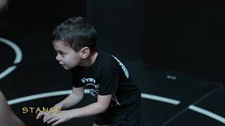 Wrestling practice for 3-4 year old wrestlers