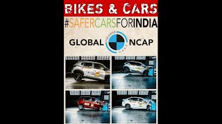 City, Jazz, Magnite, Kiger Global ncap crash test #shorts || #SAFERCARSFORINDIA || Bikes & Cars