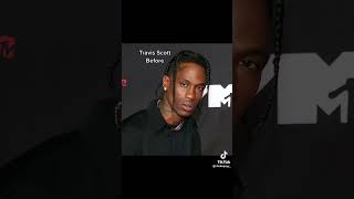 Travis Scott before and after drugs 😂 #travisscott #funny #rapper