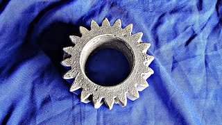 Aluminium Casting complex Gear Shape