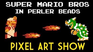 Perler Beads Tutorial: Super Mario Bros - Pixel Art Show