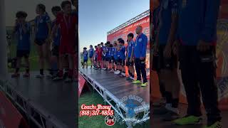 Formadores Fut Bol club Thousand Oaks Campoen de la copa de San Bernardino California