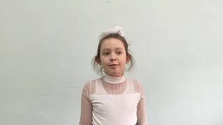 Чурилова Анастаси, 7 лет, школа пгт. Хрустальный - Берегите жену