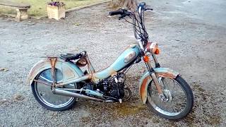 AV79 MOTOBECANE MOBYLETTE CUSTOM RAT'S CHOP 1957