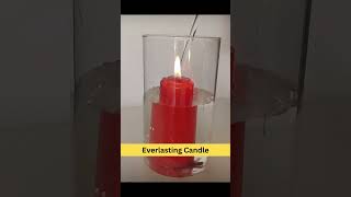 Everlasting candle #shorts #candle #everlasting #experimentvideo #diy #tryit #stemeducation #amazing