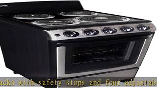 Danby Designer 20-In. Electric Range with Coil Elements and 2.3-Cu. Ft. Oven Capacity in Stainless