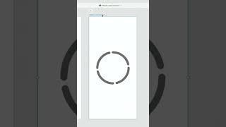 Website loader animation in Adobe Xd #Shorts