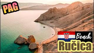 Pag Island: Rucica Beach - Croatia Best Beaches