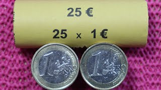 1 Euro Coin Roll Hunting November 2023