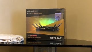 NETGEAR Nighthawk AC3200 WiFi Router Unboxing and Setup!