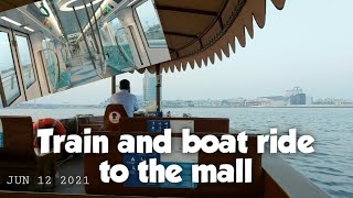 To Dubai Festival City by boat || feeling like a tourist in Dubai 😉 || Giee Goes....