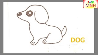 HOW TO DRAW A CUTE DOG