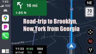 Rainy Road-trip to Brooklyn, New York | Driving at Night | Blinding Headlights | Part 1 | Vlog 8