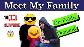 Meet my family in USA | 10k Subscriber Surprise | Pardesi Life USA family Introduction