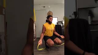 Jump roping (Up) #Cardio #CardiB #shorts