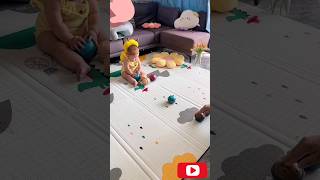 cute baby playing with Toys #shorts  #youtubeshorts #new#toy #ball