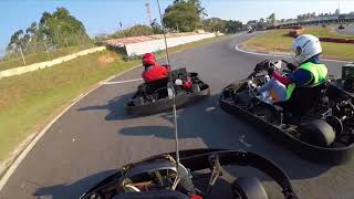 Corrida de kart em Interlagos