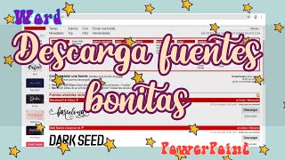 descarga fuentes bonitas | apuntes bonitos