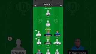 SMO vs FJ match dream11 team production। SMO vs FJ match dream 11 team #shorts #ytshorts #dream11