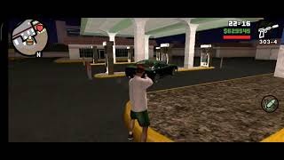 GTA SA car crash scene