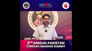 Prof. Abdul Hakeem at 2nd Annual Pakistan Cardiac Imaging Summit