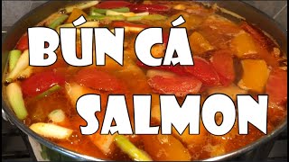 Bún Cá Hồi | Bún Cá Salmon | Dung Võ Vàm Cỏ