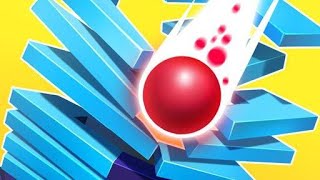 breaking stack ball rolling platform live gameplay