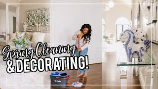 Spring Cleaning 2022 | Living Room Clean and Decorate With ME!