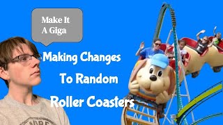 Changing 3 Things About A Random Roller Coaster