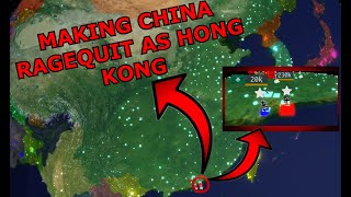 MAKING CHINA RAGEQUIT AS HONG KONG A - Z | RISE OF NATIONS