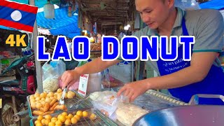 Mini Lao Donut I LAOS  #WanderingLeisure #laos #streetfood