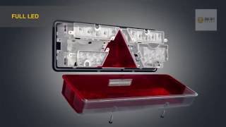 Aspock Europoint III truck rear lighting range from Dun-Bri Group